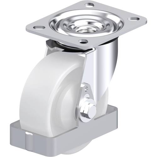 Thumbnail - Blickle 872627 L-PO 100KA-FS Stahlblech-Lenkrolle Rad-Durchmesser: 100 mm Tragfähigkeit (max.): 250 kg 1 St.