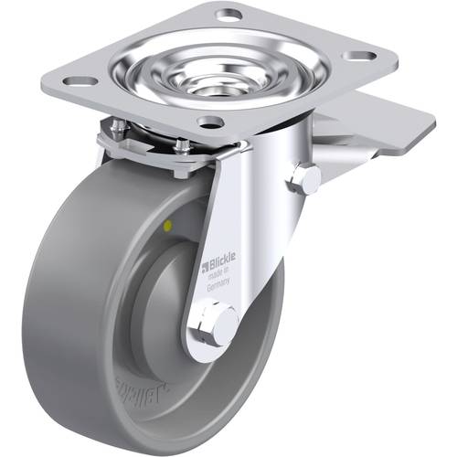 Blickle 936909 L-PO 100KA-ST-ELS Stahlblech-Lenkrolle Rad-Durchmesser: 100 mm Tragfähigkeit (max.): 250 kg 1 St.
