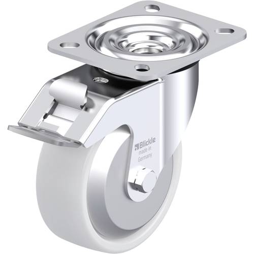 Blickle 749267 L-PO 100XR-FI-FA Stahlblech-Lenkrolle Rad-Durchmesser: 100 mm Tragfähigkeit (max.): 250 kg 1 St.