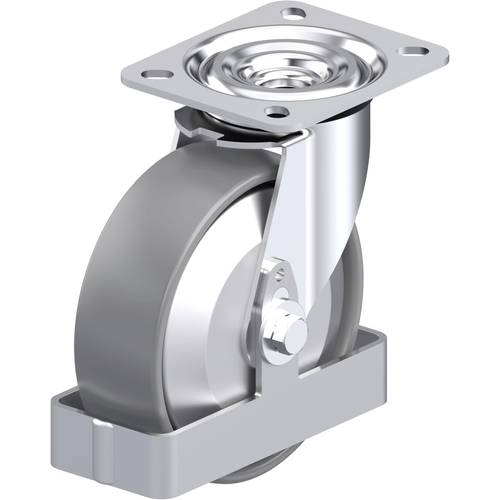 Blickle 946837 L-PO 125G-ELS-FA-FS Stahlblech-Lenkrolle Rad-Durchmesser: 125 mm Tragfähigkeit (max.): 250 kg 1 St.