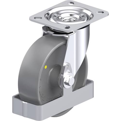 Blickle 939696 L-PO 125G-ELS-FS Stahlblech-Lenkrolle Rad-Durchmesser: 125 mm Tragfähigkeit (max.): 250 kg 1 St.