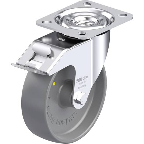 Blickle 742876 L-PO 125G-FI-ELS Stahlblech-Lenkrolle Rad-Durchmesser: 125 mm Tragfähigkeit (max.): 250 kg 1 St.