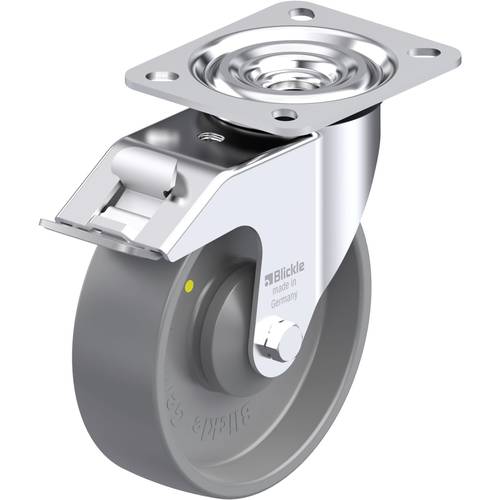 Blickle 855873 L-PO 125KA-FI-ELS Stahlblech-Lenkrolle Rad-Durchmesser: 125 mm Tragfähigkeit (max.): 250 kg 1 St.