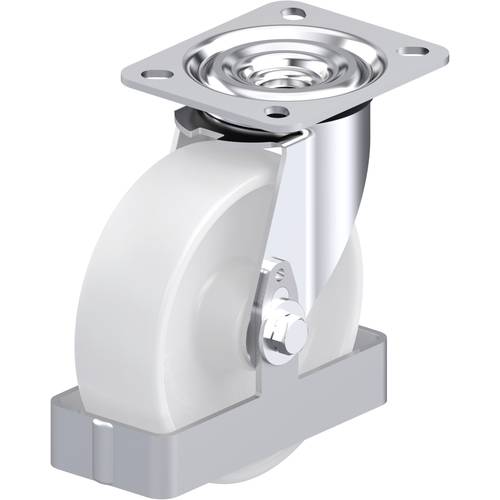 Thumbnail - Blickle 939716 L-PO 125XR-FS Stahlblech-Lenkrolle Rad-Durchmesser: 125 mm Tragfähigkeit (max.): 250 kg 1 St.
