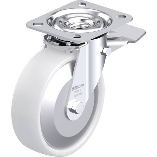 Blickle 749272 L-PO 125XR-ST-FA Stahlblech-Lenkrolle Rad-Durchmesser: 125 mm Tragfähigkeit (max.): 250 kg 1 St.