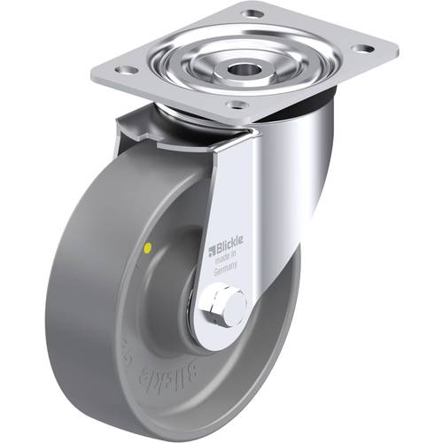 Thumbnail - Blickle 843664 L-PO 160K-ELS Stahlblech-Lenkrolle Rad-Durchmesser: 160 mm Tragfähigkeit (max.): 400 kg 1 St.