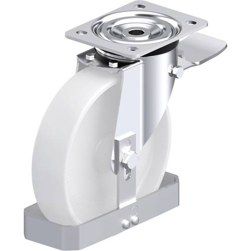 Blickle 917852 L-PO 200G-ST-FS Stahlblech-Lenkrolle Rad-Durchmesser: 200 mm Tragfähigkeit (max.): 400 kg 1 St.