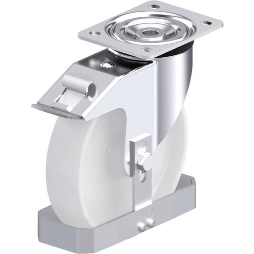 Blickle 879926 L-PO 200R-FI-FS Stahlblech-Lenkrolle Rad-Durchmesser: 200 mm Tragfähigkeit (max.): 400 kg 1 St.