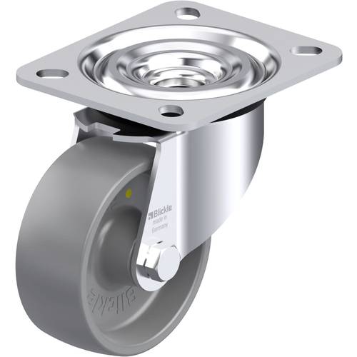 Thumbnail - Blickle 936913 L-PO 80G-ELS Stahlblech-Lenkrolle Rad-Durchmesser: 80 mm Tragfähigkeit (max.): 220 kg 1 St.