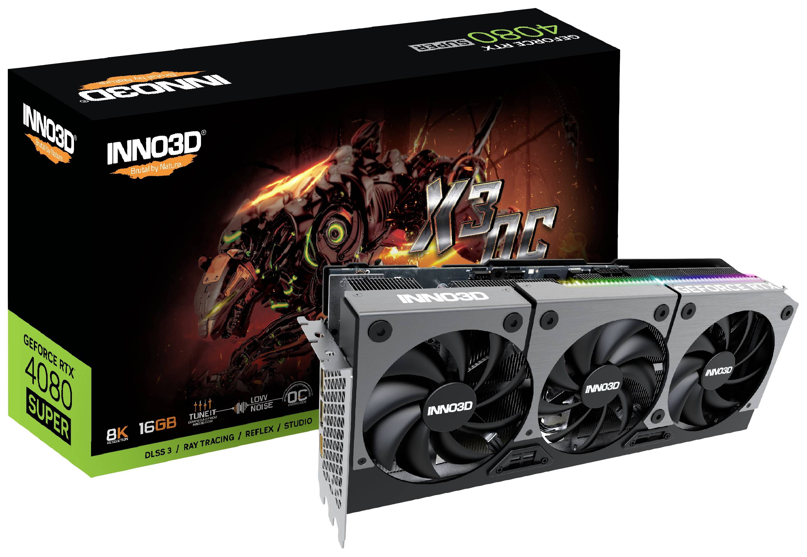 INNO3D GeForce RTX 4080 SUPER X3 OC 16GB