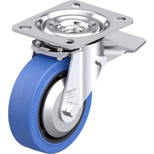 Blickle 850526 L-POEV 100KAD-ST-SB-FA Stahlblech-Lenkrolle Rad-Durchmesser: 100 mm Tragfähigkeit (max.): 200 kg 1 St.
