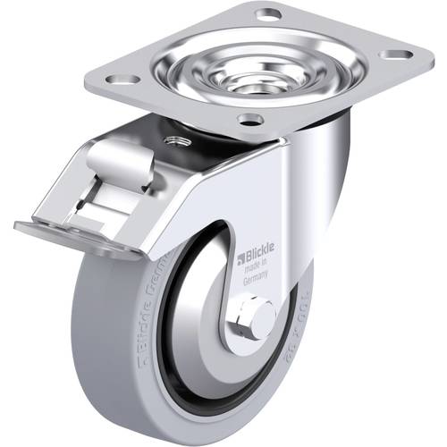 Blickle 945798 L-POEV 100XKA-FI-SG-FA Stahlblech-Lenkrolle Rad-Durchmesser: 100 mm Tragfähigkeit (max.): 200 kg 1 St.