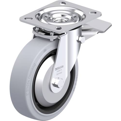 Blickle 850559 L-POEV 125XR-ST-SG-FA Stahlblech-Lenkrolle Rad-Durchmesser: 125 mm Tragfähigkeit (max.): 250 kg 1 St.