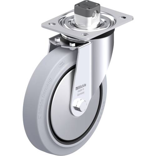Blickle 850801 L-POEV 200KA-CS11-SG-FA Stahlblech-Lenkrolle Rad-Durchmesser: 200 mm Tragfähigkeit (max.): 400 kg 1 St.