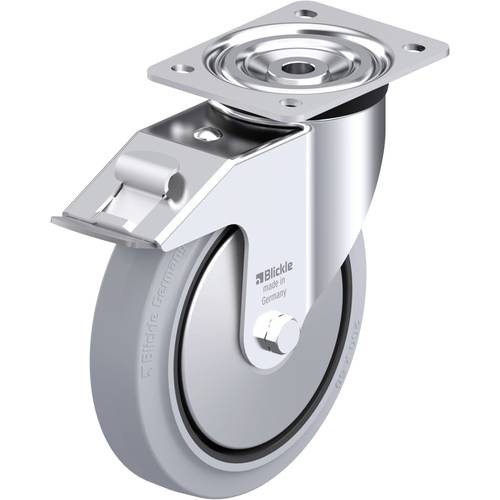 Blickle 749372 L-POEV 200KA-FI-SG-FA Stahlblech-Lenkrolle Rad-Durchmesser: 200 mm Tragfähigkeit (max.): 400 kg 1 St.
