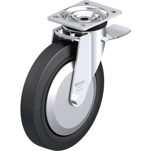 Blickle 850805 L-POEV 250XR-3-ST-FA Stahlblech-Lenkrolle Rad-Durchmesser: 250 mm Tragfähigkeit (max.): 500 kg 1 St.