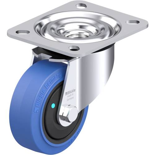 Blickle 850479 L-POEV 80KFD-SB Stahlblech-Lenkrolle Rad-Durchmesser: 80 mm Tragfähigkeit (max.): 140 kg 1 St.