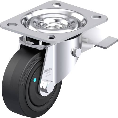 Blickle 850473 L-POEV 80KFD-ST Stahlblech-Lenkrolle Rad-Durchmesser: 80 mm Tragfähigkeit (max.): 140 kg 1 St.