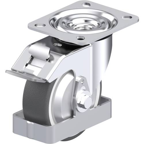 Blickle 938910 L-POTH 100R-FI-FA-FS Stahlblech-Lenkrolle Rad-Durchmesser: 100 mm Tragfähigkeit (max.): 250 kg 1 St.