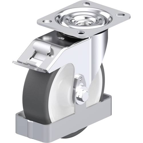 Blickle 938923 L-POTH 125R-FI-FS Stahlblech-Lenkrolle Rad-Durchmesser: 125 mm Tragfähigkeit (max.): 250 kg 1 St.