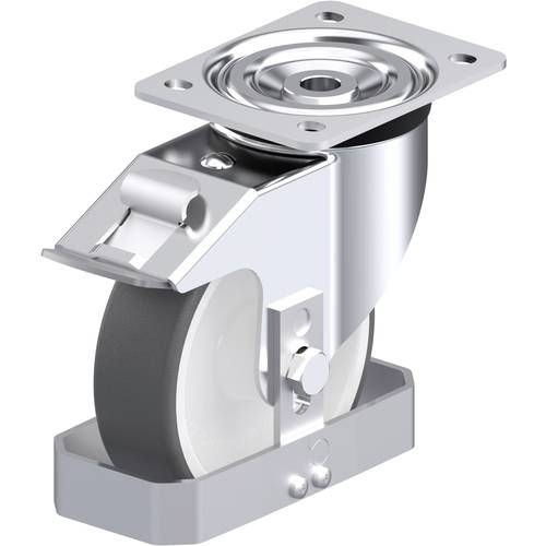 Thumbnail - Blickle 916294 L-POTH 150G-FI-FS Stahlblech-Lenkrolle Rad-Durchmesser: 150 mm Tragfähigkeit (max.): 400 kg 1 St.