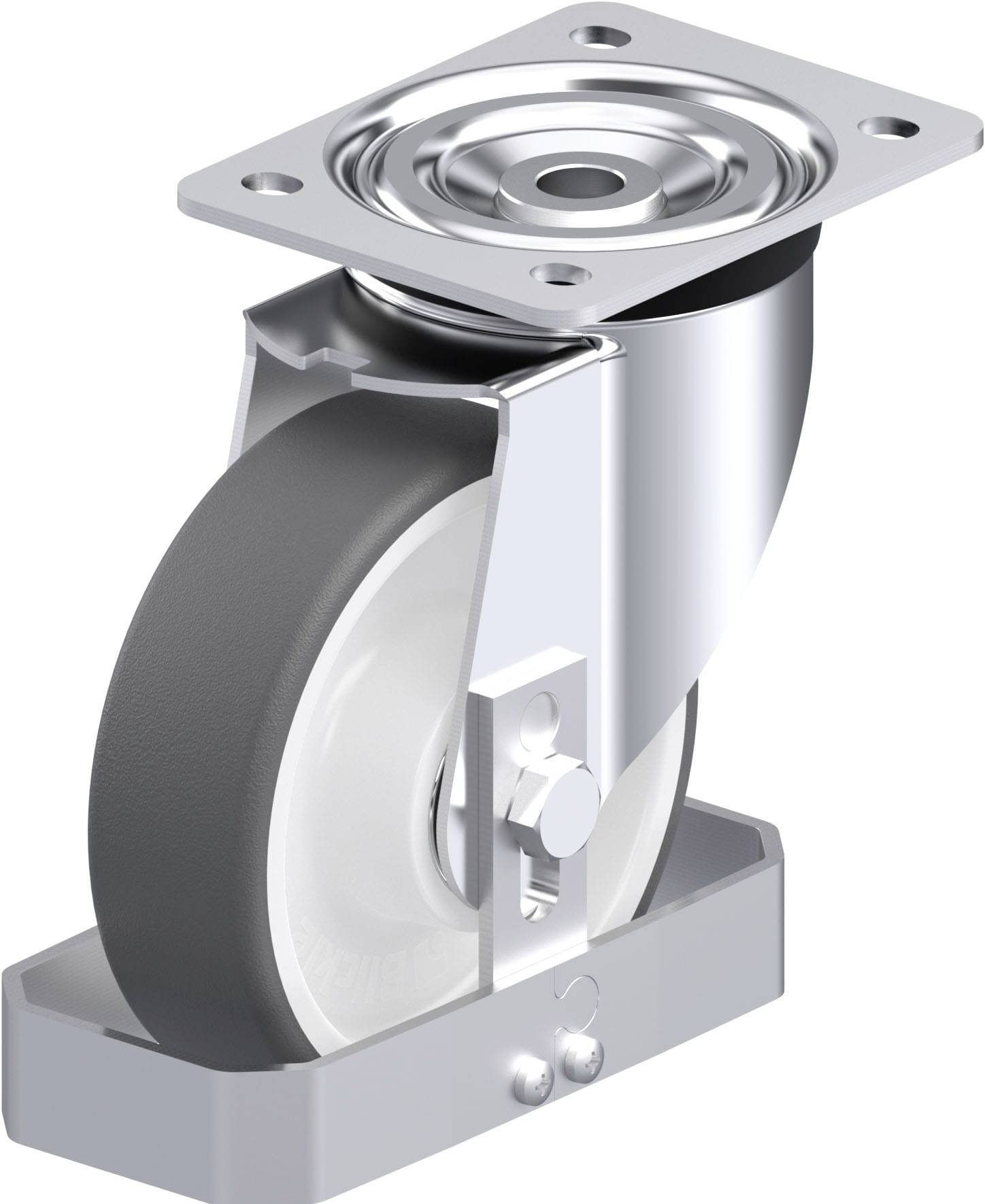 Blickle 916548 L-POTH 150K-FS Stahlblech-Lenkrolle Rad-Durchmesser: 150 mm Tragfähigkeit (max.): 400 kg 1 St.