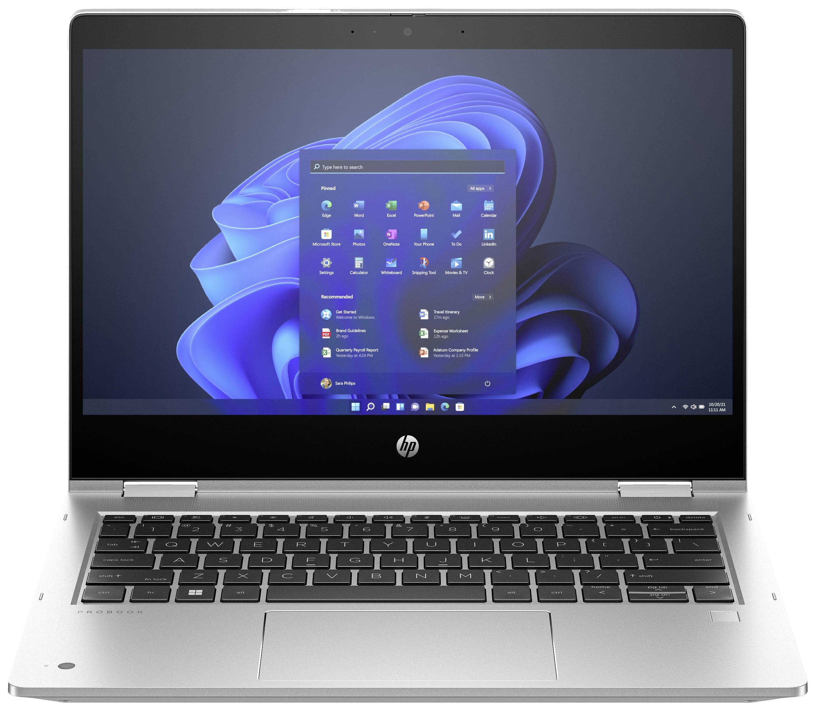 HP 2-in-1 Notebook / Tablet Pro x360 435 G10 33.8 cm (13.3 Zoll) Full HD AMD Ryzen 5 7530U 16 GB RAM 512 GB SSD Deutsch,