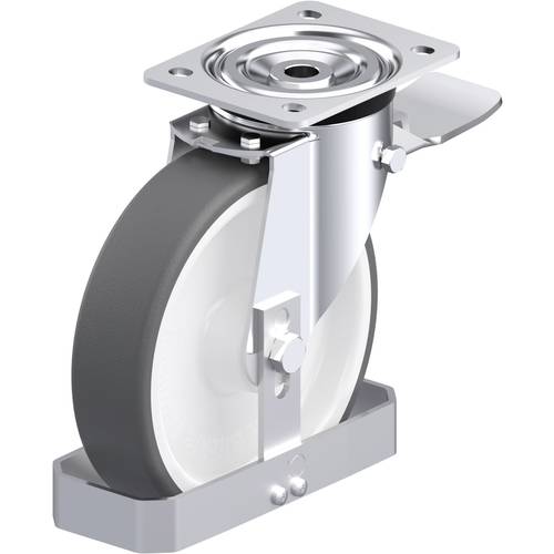 Blickle 938970 L-POTH 200R-ST-FS Stahlblech-Lenkrolle Rad-Durchmesser: 200 mm Tragfähigkeit (max.): 400 kg 1 St.