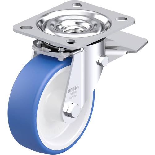 Blickle 936207 L-POTHS 100G-ST Stahlblech-Lenkrolle Rad-Durchmesser: 100 mm Tragfähigkeit (max.): 200 kg 1 St.