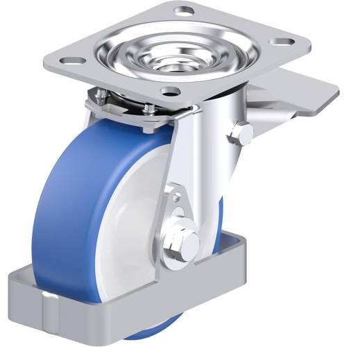 Blickle 938801 L-POTHS 100G-ST-FS Stahlblech-Lenkrolle Rad-Durchmesser: 100 mm Tragfähigkeit (max.): 200 kg 1 St.
