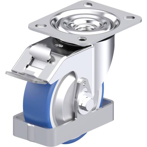 Blickle 938806 L-POTHS 100KA-FI-FA-FS Stahlblech-Lenkrolle Rad-Durchmesser: 100 mm Tragfähigkeit (max.): 200 kg 1 St.