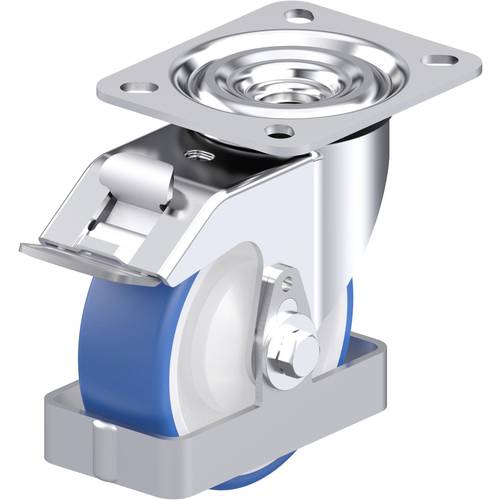 Blickle 938805 L-POTHS 100KA-FI-FS Stahlblech-Lenkrolle Rad-Durchmesser: 100 mm Tragfähigkeit (max.): 200 kg 1 St.