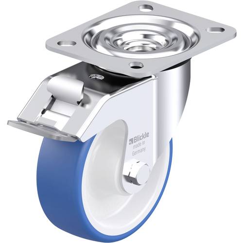 Blickle 936217 L-POTHS 100R-FI Stahlblech-Lenkrolle Rad-Durchmesser: 100 mm Tragfähigkeit (max.): 200 kg 1 St.
