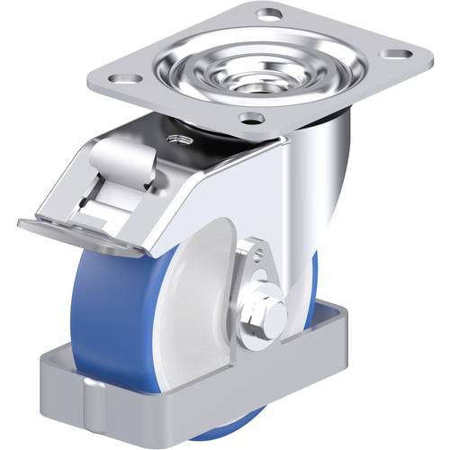 Blickle 938811 L-POTHS 100R-FI-FS Stahlblech-Lenkrolle Rad-Durchmesser: 100 mm Tragfähigkeit (max.): 200 kg 1 St.