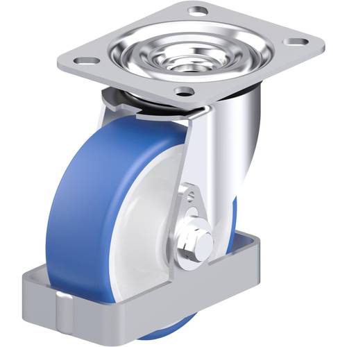 Blickle 938809 L-POTHS 100R-FS Stahlblech-Lenkrolle Rad-Durchmesser: 100 mm Tragfähigkeit (max.): 200 kg 1 St.