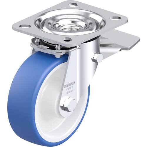 Blickle 936219 L-POTHS 100R-ST Stahlblech-Lenkrolle Rad-Durchmesser: 100 mm Tragfähigkeit (max.): 200 kg 1 St.