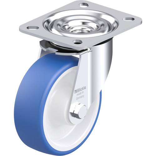 Blickle 948054 L-POTHS 100XR Stahlblech-Lenkrolle Rad-Durchmesser: 100 mm Tragfähigkeit (max.): 200 kg 1 St.