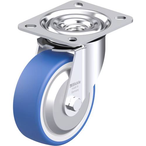 Blickle 948055 L-POTHS 100XR-FA Stahlblech-Lenkrolle Rad-Durchmesser: 100 mm Tragfähigkeit (max.): 200 kg 1 St.