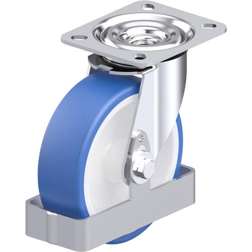 Blickle 938815 L-POTHS 125G-FS Stahlblech-Lenkrolle Rad-Durchmesser: 125 mm Tragfähigkeit (max.): 250 kg 1 St.