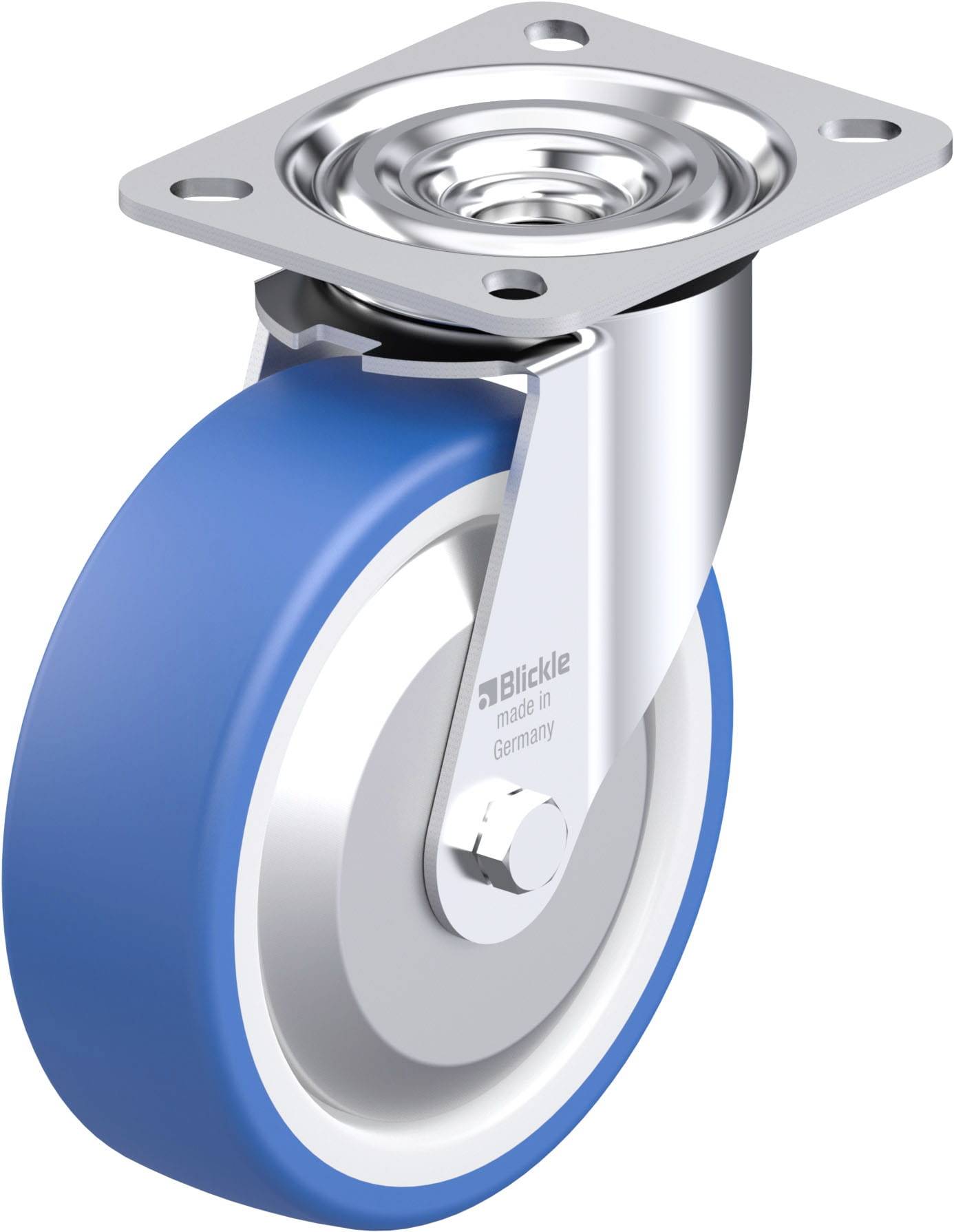 Blickle 936228 L-POTHS 125KA-FA Stahlblech-Lenkrolle Rad-Durchmesser: 125 mm Tragfähigkeit (max.): 250 kg 1 St.