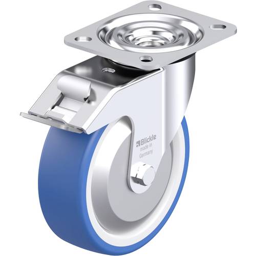Blickle 948070 L-POTHS 125XKA-FI-FA Stahlblech-Lenkrolle Rad-Durchmesser: 125 mm Tragfähigkeit (max.): 250 kg 1 St.