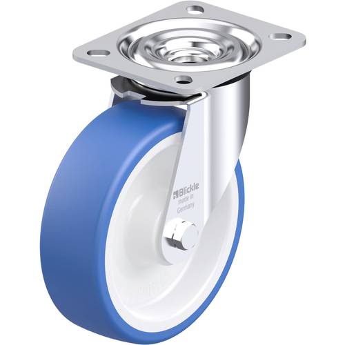 Blickle 948078 L-POTHS 125XR Stahlblech-Lenkrolle Rad-Durchmesser: 125 mm Tragfähigkeit (max.): 250 kg 1 St.