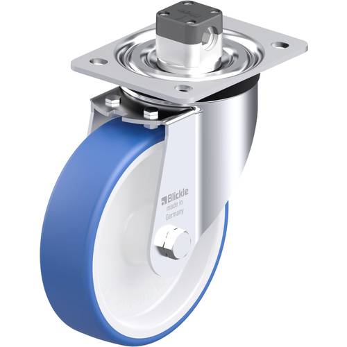 Thumbnail - Blickle 936240 L-POTHS 160G-CS11 Stahlblech-Lenkrolle Rad-Durchmesser: 160 mm Tragfähigkeit (max.): 400 kg 1 St.