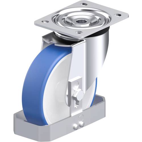 Blickle 938833 L-POTHS 160G-FS Stahlblech-Lenkrolle Rad-Durchmesser: 160 mm Tragfähigkeit (max.): 400 kg 1 St.