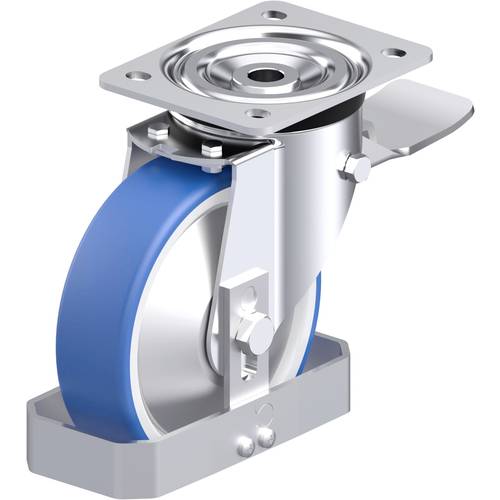 Blickle 938856 L-POTHS 160R-ST-FA-FS Stahlblech-Lenkrolle Rad-Durchmesser: 160 mm Tragfähigkeit (max.): 400 kg 1 St.