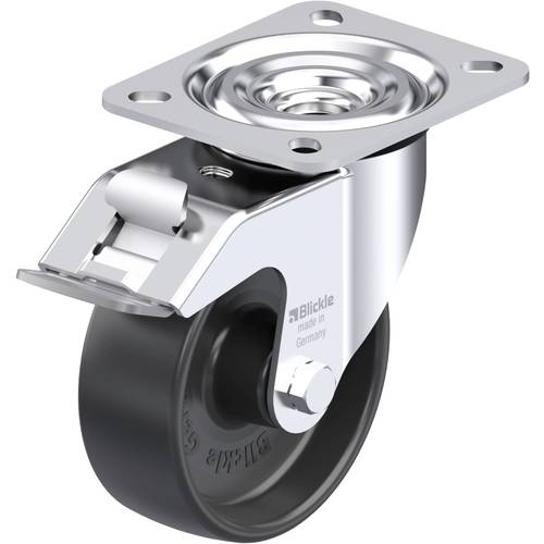 Blickle 7989 L-PP 100G-FI Stahlblech-Lenkrolle Rad-Durchmesser: 100 mm Tragfähigkeit (max.): 160 kg 1 St.