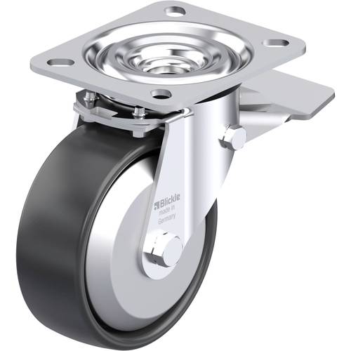 Blickle 70284 L-PP 100G-ST-FA Stahlblech-Lenkrolle Rad-Durchmesser: 100 mm Tragfähigkeit (max.): 160 kg 1 St.