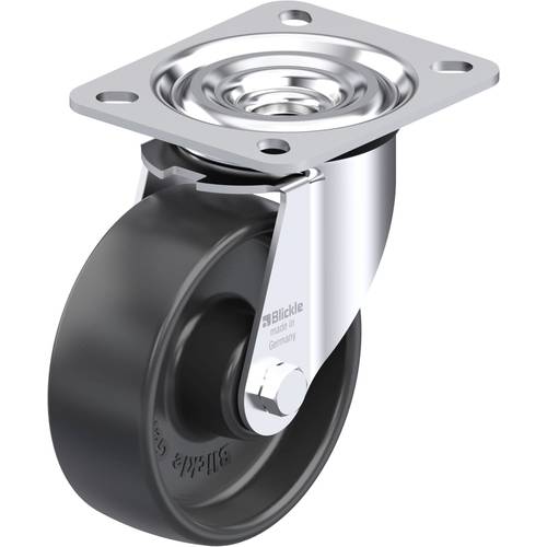 Blickle 35824 L-PP 100R Stahlblech-Lenkrolle Rad-Durchmesser: 100 mm Tragfähigkeit (max.): 160 kg 1 St.