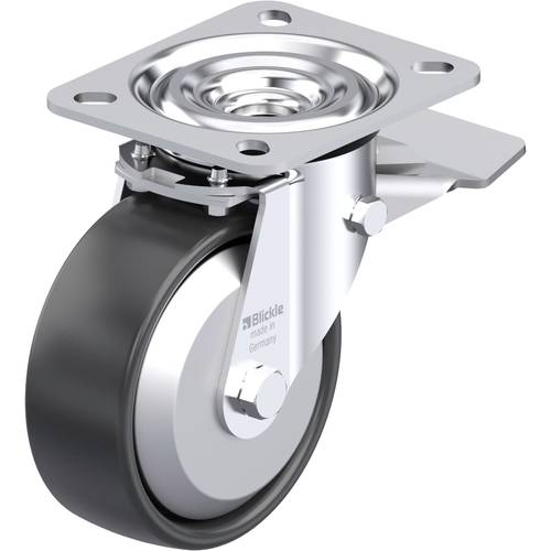 Blickle 103317 L-PP 100R-ST-FA Stahlblech-Lenkrolle Rad-Durchmesser: 100 mm Tragfähigkeit (max.): 160 kg 1 St.