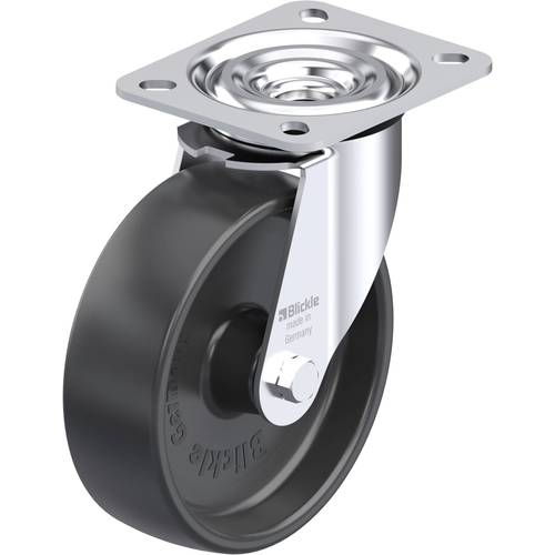 Blickle 46037 L-PP 125G Stahlblech-Lenkrolle Rad-Durchmesser: 125 mm Tragfähigkeit (max.): 200 kg 1 St.